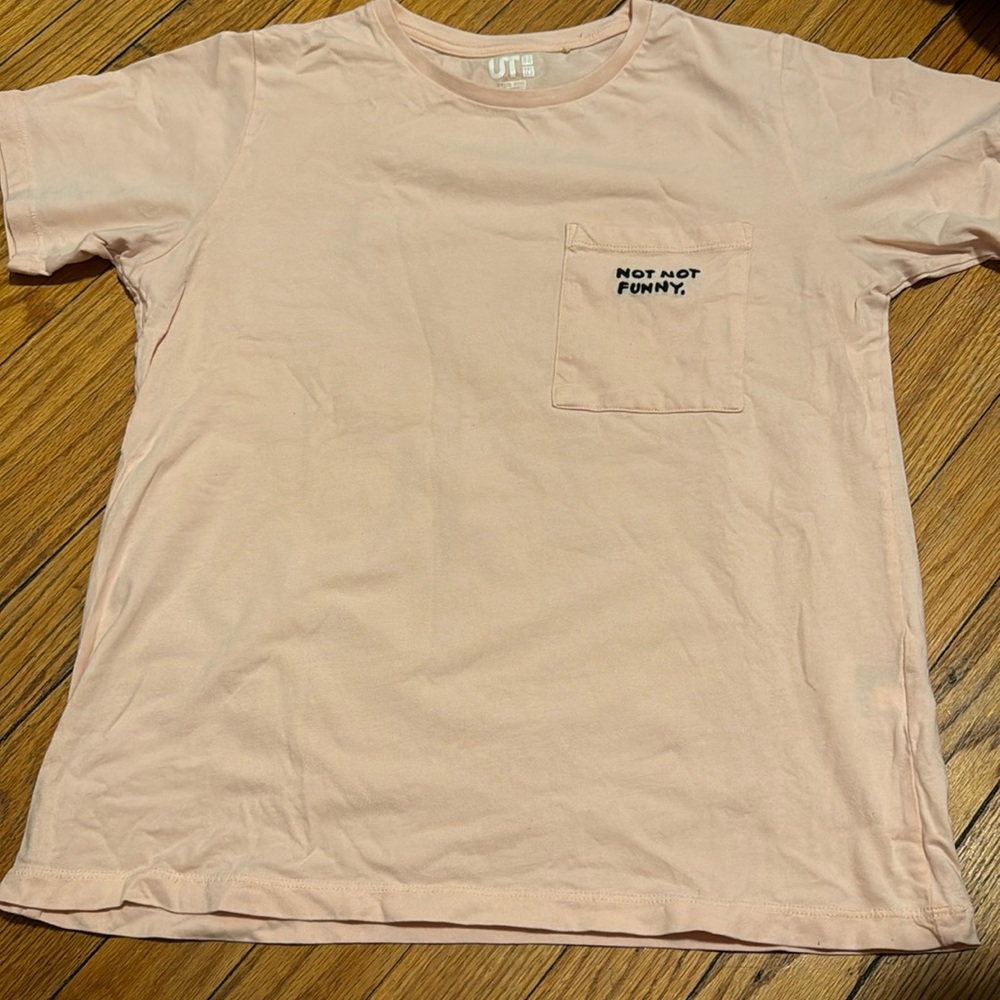 Not not funny logo t shirt.